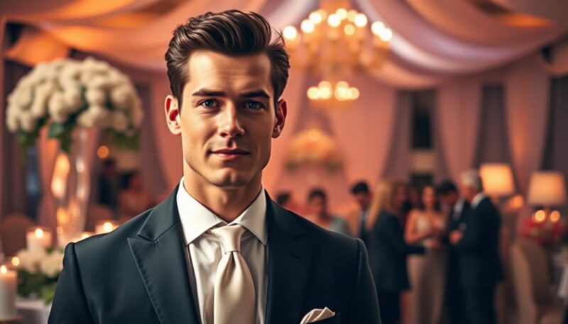 elegantni muški stajling na svadbi elegantni muški stajling na svadbi